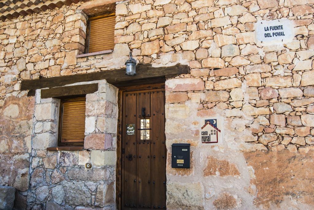 La Fuente Del Poval Guest House Caballar Exterior foto